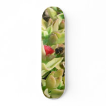 Small Red Flower Bush skateboards by lifesphere Small Red Flower Bush skateboards