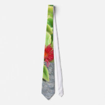 Small Red Flower ties by lifesphere Small Red Flower ties