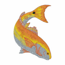 Small Redfish embroidered shirts by ZazzleEmbroidery Small Redfish embroidered shirts