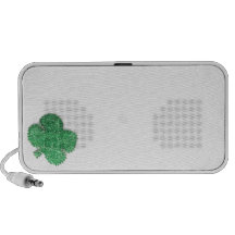 Small Shamrock iPod Speakers