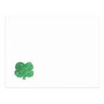 Small Shamrock Post Card