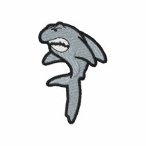 Small Shark embroidered shirts