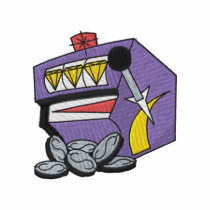 Small Slot Machine embroidered shirts
