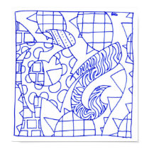 Small Square Design Print