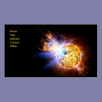 Small Star Large Flare business cards