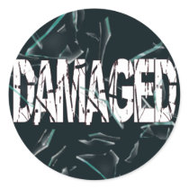 Small Sticker by Damaged08 Small Sticker