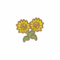 Small Sunflowers embroidered shirts