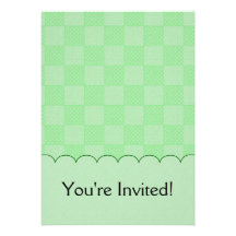 Small Textured Green Patchwork Pattern Card