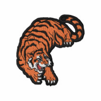 Small Tiger embroidered shirts