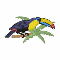 Small Toucan embroidered shirts