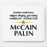 Small town Americans for Palin Mousepad