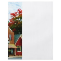 Small Town in Autumn Princess Anne MD Personalized Flyer