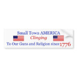 Small Town Proud Bumpersticker Bumper Stickers
