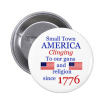Small Town Proud Button buttons