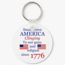 Small Town Proud Keytag keychains by shanasfo Small Town Proud Keytag keychains