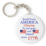 Small Town Proud Keytag keychains