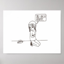 small traitor print