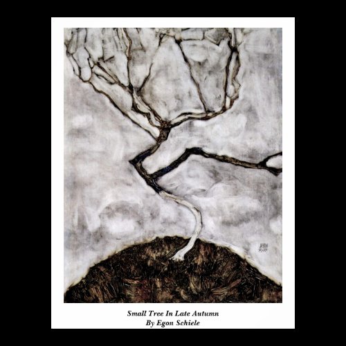Small Tree In Late Autumn By Egon Schiele Posters