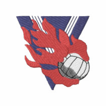 Small Volleyball embroidered shirts
