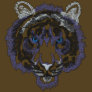 Small White Tiger Head