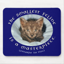Smallest Feline 2 Mousepads