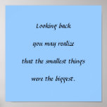 Smallest Things Poster