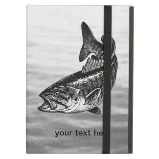 Smallmouth Bass Fishing iPad Folio Case