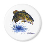 Smallmouth Bass leaping