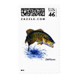 Smallmouth Bass leaping