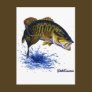 Smallmouth Bass leaping