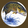 Smallmouth Bass leaping