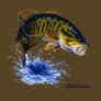 Smallmouth Bass leaping