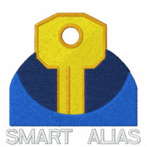 SMART ALIAS Zip Hoodie embroidered shirts