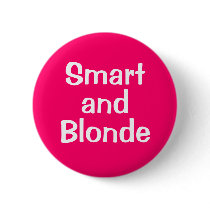 Smart  and Blonde buttons
