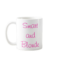 Smart and Blonde mugs