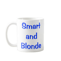 Smart and Blonde mugs
