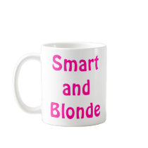 Smart and Blonde mugs