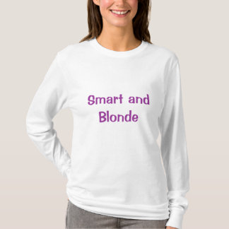 blonde and smart shirt