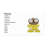 smart ass nerd turd equation business card templates