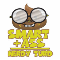 smart ass nerd turd equation photo sculptures