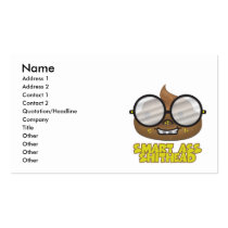 smart ass shithead business cards