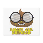 smart ass shithead postcards