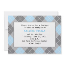 Smart Baby Boy Invitation