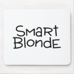 Smart Blonde Mouse Pad