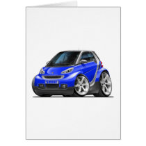 Smart Blue Car Cards