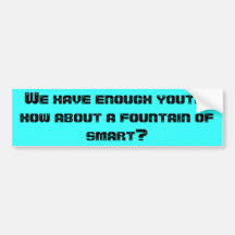 Smart Bumper Sticker