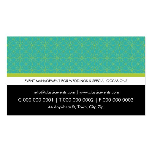 SMART BUSINESS CARD :: simple minimal classy 20 (back side)