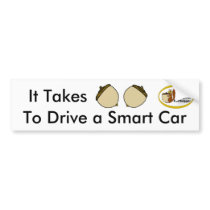 Smart Car Bumper Sticker