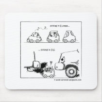Smart Cars in U.S. Mousepad