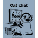 SMART CHATTY CAT t-shirts
